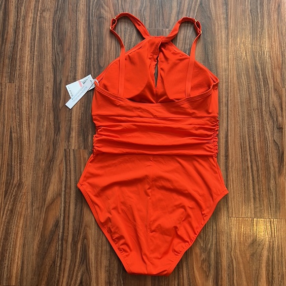 Bleu Rod Beattie High Neck Keyhole One Piece - Picture 11 of 16